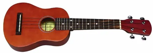 GEWA Sopran Ukulele rotbraun - F512820 - Ukulele aus hochwertigem Linde/Basswood mit Palisander Griffbrett, inklusive gratis Online Lesson Kurs für den perfekten Einstieg in die Musik.