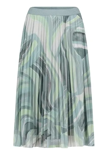 Betty Barclay Damen Plisseerock mit Gummizug 40, Mint/Green - Eleganter Damen Plisseerock für einen femininen Look. Der Gummizug sorgt für optimalen Tragekomfort. Ideal für besondere Anlässe oder den Alltag.