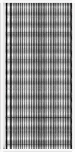 Schellenberg Insektenschutz-Tür-Plissee, 100 x 215 cm - Fliegengitter für effektiven Insektenschutz, langlebig und ideal gegen Mücken und Fliegen. Genießen Sie frische Luft ohne lästige Plagegeister!