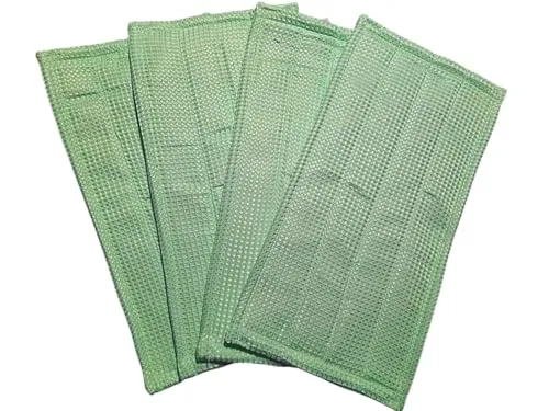 Stk. Reinigungstücher Mikrofaser, Mop, Wischtücher, Mikrofasertücher kompatibel mit Vorwerk Kobold SP600 / SPB100 / VB100 Saugwischer Wischsauger Hartbodenreiniger 4