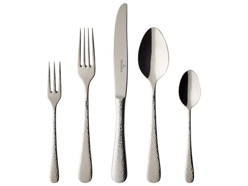 Villeroy & Boch Besteck-Set Leandra 30tlg. aus Edelstahl - Hochwertiges 30-teiliges Besteckset aus Edelstahl, ideal für stilvolle Tischdekorationen und langlebige Nutzung.
