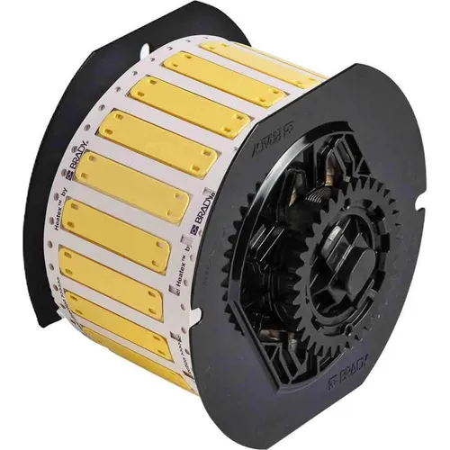 Brady B33-7515-7643-YL Heatex Schilder, Gelb, matt - Praktische Heatex Schilder in Gelb, matt, 75 x 15 mm, ideal für BBP33, i3300, i5300. Perfekt für klare Beschilderungen im Innen- und Außenbereich.