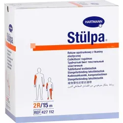 Stülpa Rolle 2 R 6 cmx15 m - Verband für Arm, Fuß und Bein - Arzneimittel für sichere und bequeme Wundversorgung, ideal für Kinder und Erwachsene.