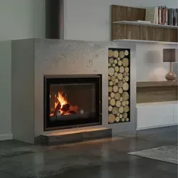 Kamineinsatz Gusseisen FRANEK 12 kW Ø 200 - Schwarz - Kaminofen mit 12 kW Leistung, hochwertigem Gusseisen und modernem Design. Genießen Sie eine effiziente Wärmeverteilung und reduzierte CO-Emissionen für ein umweltfreundliches Zuhause.