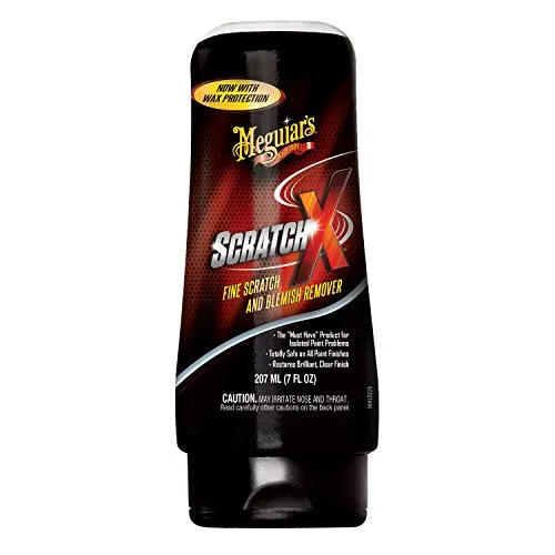 Meguiars Scratch X 2.0 650002 Lackreiniger 207ml - Polituren & Wachse - Entfernen Sie leichte Kratzer mühelos mit der innovativen Microscopic Diminishing Abrasive Technology (MDAT) für ein makelloses Finish.