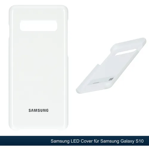 Original Samsung LED Cover Galaxy S10 Case EF-KG973 Schutzhülle mit LED Anzeige