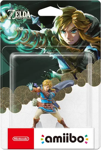 Nintendo Amiibo Link: Tears of the Kingdom - Charakterfigur aus der beliebten Videospielreihe, ideal zum Sammeln und für das Spielvergnügen auf verschiedenen Plattformen. Ein Must-Have für Fans von The Legend of Zelda!