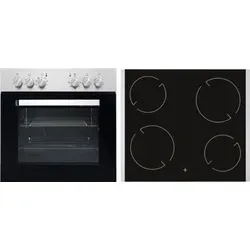 PKM BIC7 GK IX-2 Einbauherdset - Backofen mit 56 Litern Garraum, innovativer Umlufttechnologie und energieeffizienter Klasse A für perfekte Ergebnisse und einfache Reinigung.
