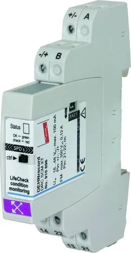 Dehn 910696 DEHNRECORD DRC SCM XT - Condition Monitoring Einheit - Steckdosen- & Schalterteile: Innovative Condition Monitoring Einheit für die BXT, sorgt für optimale Überwachung und Sicherheit.