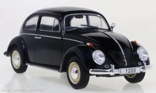 1:24 WHITEBOX Volkswagen Beetle 1200 Kafer Maggiolino 1960 Black WB124177 Modell - Modellauto im Maßstab 1:24, detailgetreu und ideal für Sammler und Volkswagen-Fans.