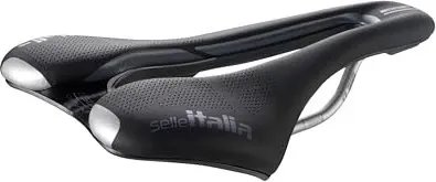 SLR Boost Gravel Superflow TI Sattel schwarz - S3 - Fahrradsattel mit Superflow-Technologie, leicht und komfortabel für lange Fahrten, Gewicht nur 204g (S) und 209g (L), ideal für Gravelbikes.