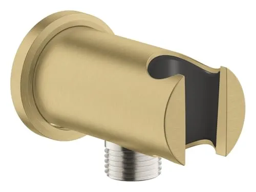 Grohe Wandanschlussbogen Rainshower 26658 - Sanitärinstallation, robustes Ganzmetallgehäuse mit GROHE Long-Life Oberfläche für eine langlebige Nutzung und Eigensicherung gegen Rückfließen.