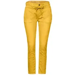 STREET ONE Stretch-Jeans - Farbige Damenjeans im Loose Fit - Stretchjeans im Loose Fit mit Slim Legs für schlanke Beine, bequem mit Tunnelzugband im Bund und tiefen Eingrifftaschen. Ideal für modische Looks!