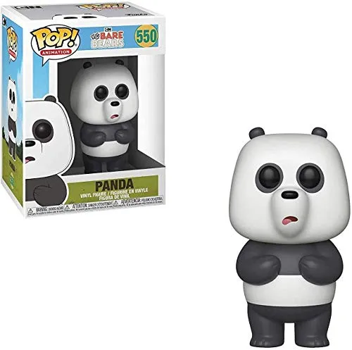 Funko POP! Vinyl: We Bare Bears - Panda Figur - Stilvolle POP! Vinyl Figur des beliebten Charakters Panda aus We Bare Bears. Ideal für Sammler und Fans! Hochwertige Verarbeitung und einzigartiges Design.