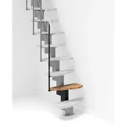 Minka Höhenerweiterung für Quatro & Quatro Turn Buche Schwarz - Höhenerweiterung für Raumspartreppen, verlängert um 190-230 mm für eine maximale Geschoßhöhe von 3210 mm, ideal für platzsparende Lösungen.