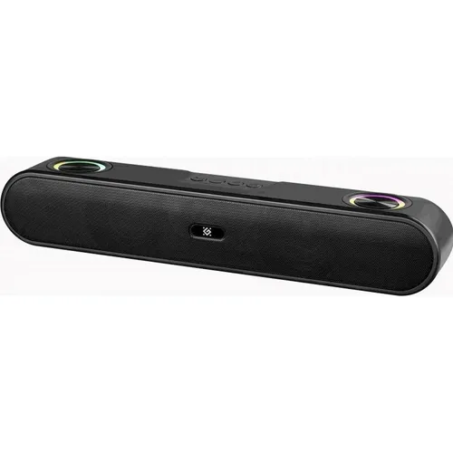 Defender Bluetooth Soundbar Z2 6W LED USB - PC-Lautsprecher mit 6W Leistung und LED-Beleuchtung, bietet kabellosen Musikgenuss und beeindruckenden Sound für jedes Zuhause.