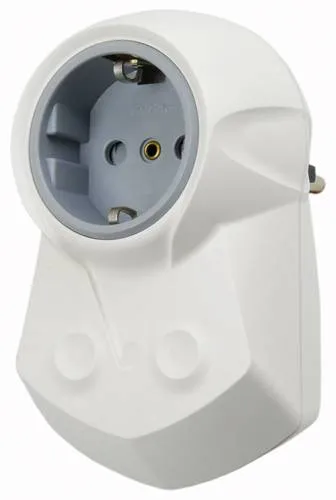 Ehmann Steckdosenadapter 0463x0000 - 1-fach mit Netzfilter - Steckdosen & Zubehör: Sicherer 1-fach Steckdosenadapter mit Netzfilter zum Schutz vor Störspannungen, erhöhtem Berührungsschutz und 5 Jahren Herstellergarantie - Made in Germany.