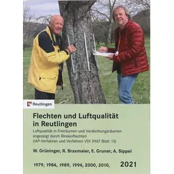 Flechten und Luftqualität in Reutlingen von Werner Grüninger/ Eberhard Gruner/ Achim-Götz Sippel/ Reinhard Braxmaier / Oertel Und Spoerer GmbH / Tasch