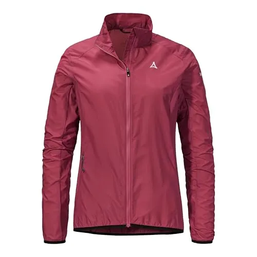 Schöffel Funktionsjacke Jacket Style Cannobio WMS rot 36 - Funktionsjacke in Merlot für Damen, atmungsaktiv und wasserabweisend, ideal für Outdoor-Aktivitäten.