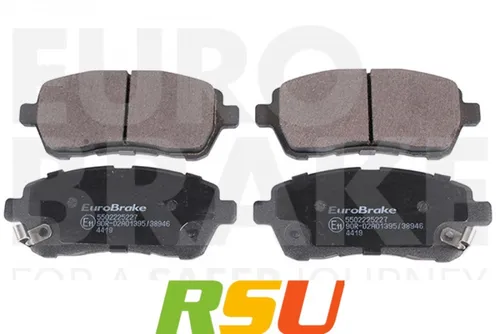 Bremsbeläge Bremsbelagsatz für Suzuki Swift IV - EISENFELS - Hochwertige Bremsbeläge für Suzuki Swift IV, inklusive Zubehör und Anti-Quietsch-Blech. Ideal für sicheres Bremsen und optimalen Fahrkomfort.