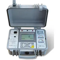 HT Instruments Hochspannungsisolationsmessgerät HT7051 - Elektrische Messgeräte: Präzises Hochspannungsisolationsmessgerät mit einstellbarer Prüfspannung und Messwertspeicher für zuverlässige Isolationsprüfungen.