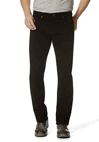 HERO BY JOHN MEDOOX Denver Regular Straight Stretch Jeans - Stylische HERO DENVER STRETCH Jeans von John Madoox in Schwarz, ideal für den täglichen Komfort und eine perfekte Passform.