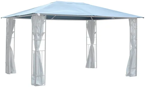 Konifera Pavillon-Ersatzdach grau 300x400 cm - Hochwertiges Ersatzdach für den Pavillon "Kreta". Robust und wetterfest aus Polyester, ideal für den Schutz und die Verlängerung der Lebensdauer Ihres Pavillons.