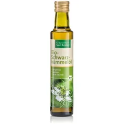 Bio-Schwarzkümmelöl 250 ml - 100 % naturrein - Hochwertiges, kalt gepresstes Schwarzkümmelöl aus kontrolliert biologischem Anbau. Ideal für Salate und kalte Speisen, verleiht einen würzigen Geschmack und ist vielseitig einsetzbar.