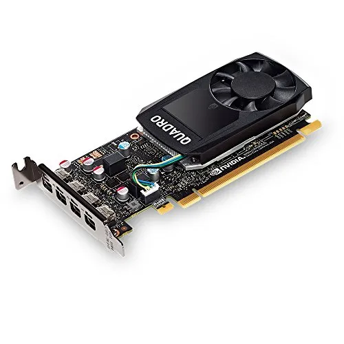 PNY Professionelle Grafikkarte Nvidia Quadro P600 - VCQP600-PB - Grafikkarten mit NVIDIA Pascal Architektur, bis zu 70% mehr Leistung und optimierte Treiber für professionelle Anwendungen. Ideal für Design und Visualisierung.