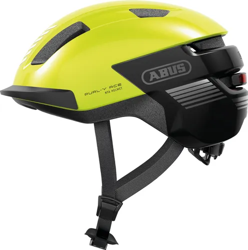 ABUS Fahrradhelm Purl-Y ACE mit LED-Licht – Sicher und stylisch für E-Bikes - Fahrradhelme, NTA-Schutzhelm mit wiederaufladbarem LED-Licht für optimale Sichtbarkeit und Sicherheit bei Fahrten auf E-Bikes und S-Pedelecs.