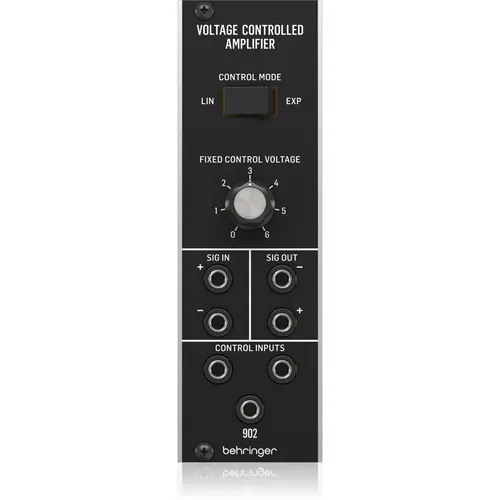Behringer 902 VOLTAGE CONTROLLED AMPLIFIER - PA Koffer & Racks - Legendäres 902-VCA-Modul mit Vintage-Klang, authentisch nachgebaut aus den 70ern, ideal für kreative Musiker.