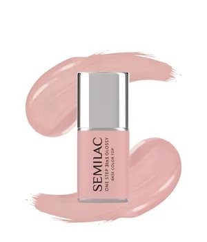 Semilac 3in1 One Step Glossy Gel Nagellack 7 ml S256 Pale Beige