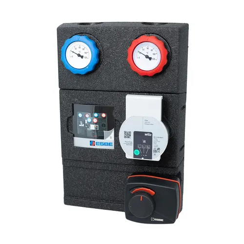 ESBE Bivalent Mischergruppe GBA211 DN 25 mit Klasse A-Pumpe - Hochwertige Pumpengruppe für gemischte Heizkreise, einfach zu montieren und effizient im Betrieb. Inklusive A-Pumpe und vorgeprüfter Dichtheit für zuverlässige Leistung.