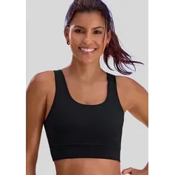 H.I.S Sport-Bustier ohne Bügel, mit Minimizer-Effekt schwarz XL (44)