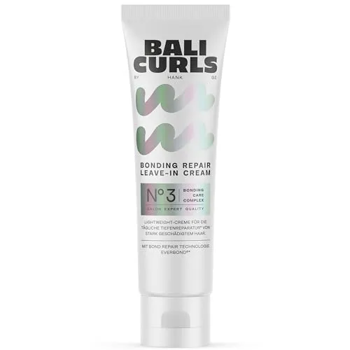 BALI CURLS Bonding Leave-In Cream 150 ml - BALI CURLS Pflegeprodukt für geschädigtes Haar, repariert Haarverbindungen und sorgt für geschmeidige Definition dank innovativer Everbond Technologie.