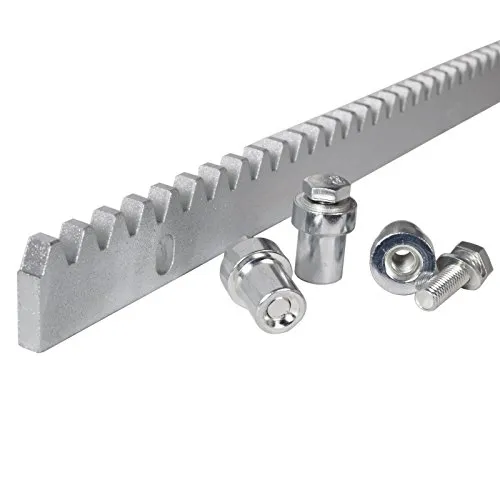 Zahnstange 30x8 / 1005 mm für Schiebetore bis 600 kg, Schiebetorantrieb, Zackenleisten Modul 4 Zahnschiene