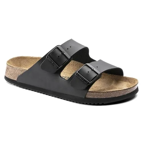 BIRKENSTOCK Sandale Arizona - Komfortable Pantolette für Herren - Clogs & Pantoletten für Herren mit anatomisch geformtem Kork-Latex-Fußbett und rutschhemmender Gummisohle für optimalen Halt und Tragekomfort.