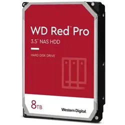 WD Red Pro 8 TB interne NAS Festplatte - 3,5 Zoll, 7.200 U/min, 256 MB Cache, optimale Leistung und höchste Zuverlässigkeit für NAS-Systeme mit bis zu 24 Bays