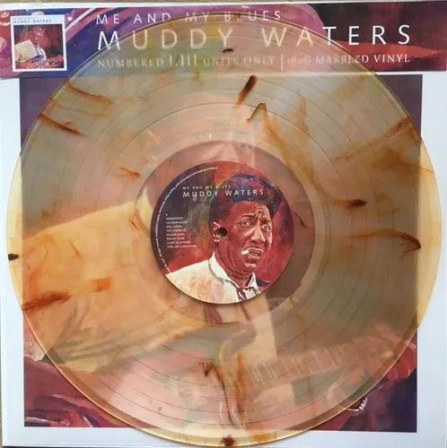 MUDDY WATERS - Me And My Blues - LP Vinyl Marbled Promo/1111 - NEU in Folie