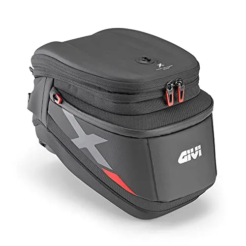 Givi Tanklock Tankrucksack XL04 X-Line 15-20L - Motorradtaschen/-rucksäcke, ideal für Kurven-Spaß und kompatibel mit BMW und KTM, bietet sicheren Stauraum während der Fahrt.