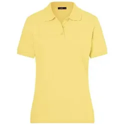 Classic Polo Ladies Hochwertiges Polohemd mit Armbündchen gelb, Gr. XL