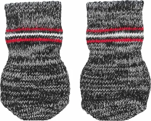 TRIXIE Pfotenschutz Hundesocken Größe M-L - Die TRIXIE Pfotenschutz Hundesocken bieten optimalen Anti-Rutsch-Schutz für Ihren Hund. Ideal für drinnen und draußen, besonders geeignet für Rassen wie den Australian Shepherd.