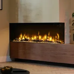 Dimplex Ignite Bold Optiflame Elektro-Einbaukamin 157 cm - Moderner Elektro-Kamin mit Holzverkleidung und innovativer Optiflame-Technologie für eine stimmungsvolle Atmosphäre. Ideal für stilvolle Wohnräume.