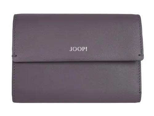 JOOP! 4140005982 Sofisticato 1.0 Cosma Geldbörse MH10F Dunkelgrau - Elegante Geldbörse aus hochwertigem Leder mit Druckknopfverschluss. Platz für 10 Karten und 2 Geldscheine, ideal für den täglichen Gebrauch. Kompakt und stilvoll, perfekt für unterwegs.