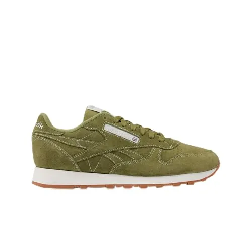 Reebok Classic CLASSIC LEATHER Trainingsschuh grün 42 EU - Sportlicher Trainingsschuh in Größe 42 mit hochwertigem Leder-Obermaterial. Ideal für Fitness und Freizeit, bietet optimalen Tragekomfort durch die leichte Gummisohle.