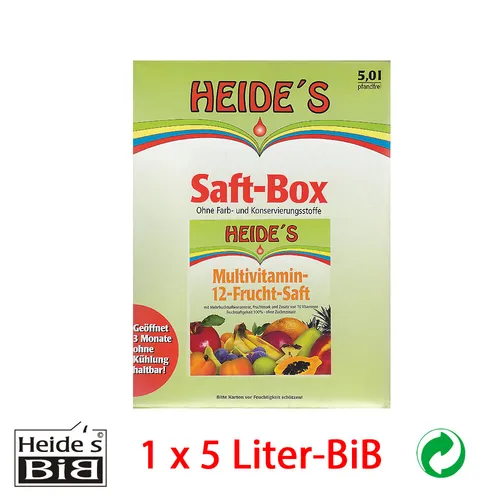 Multivitamin-Mehrfrucht-Saft, 5 Liter-BiB - 1er-Pack