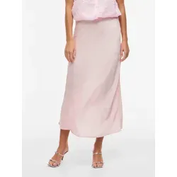 Vila Viellette Hw Midi Skirt - Noos - Eleganter Midirock von Vila mit hoher Taille, ideal für vielseitige Outfits. Perfekt für jeden Anlass!