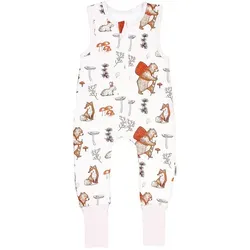 TupTam Babyschlafsack mit Beinen 2,5 TOG - Unisex bunt - Babyschlafsäcke aus 100% Baumwolle, ideal für ganzjährigen Komfort mit umstülpbarem Fuß und OEKO-TEX® zertifiziert. Perfekt für süße Träume!