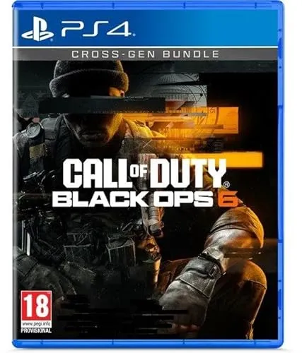 Call of Duty 21 Black Ops 6 - PS4 [EU Version] - Actionspiel für PS4 mit dynamischem Gameplay, 16 neuen Mehrspieler-Karten und dem beliebten Zombies-Modus. Enthält einen einmaligen Gutscheincode für die PS5-Version!