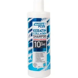 Softto+Plus 10in1 Keratin Collagen Shampoo – Intensivpflege für geschädigtes Haar - Das Softto+Plus 10in1 Keratin Collagen Shampoo bietet umfassende Pflege für stark geschädigtes Haar. Die 10-in-1-Formel nährt intensiv und sorgt für Glanz, Geschmeidigkeit und Schutz vor Haarbruch.